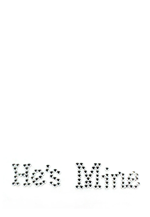 He's Mine Scarpe da sposa Stickers ()