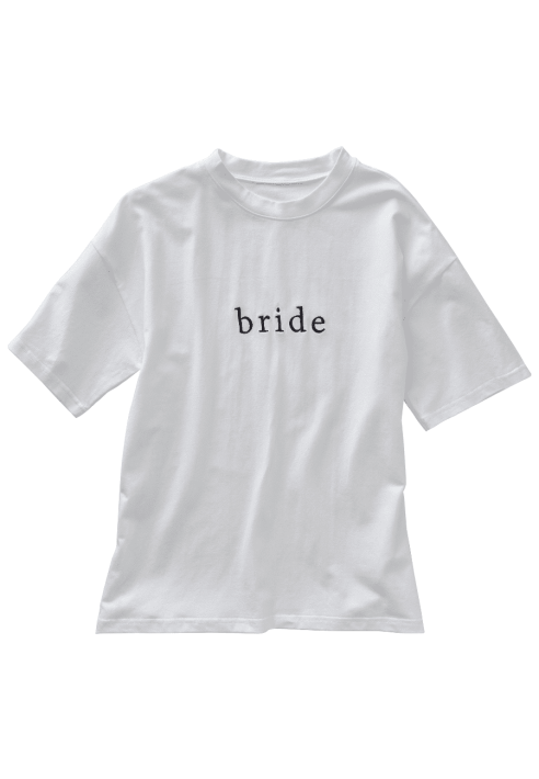 Ginger Ray HEN-153 Size L Bride T-Shirt Bianco