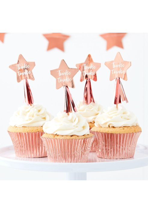 Ginger Ray TW-829 Twinkle Twinkle | Decorazione cupcake