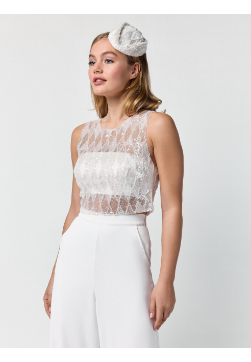 Poirier HT-75150 Fascinator dorato ()