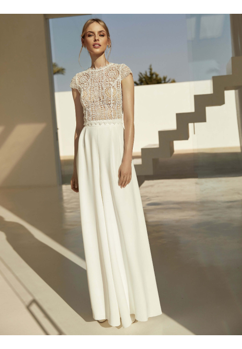 Pantaloni Bianco Evento Nina ()