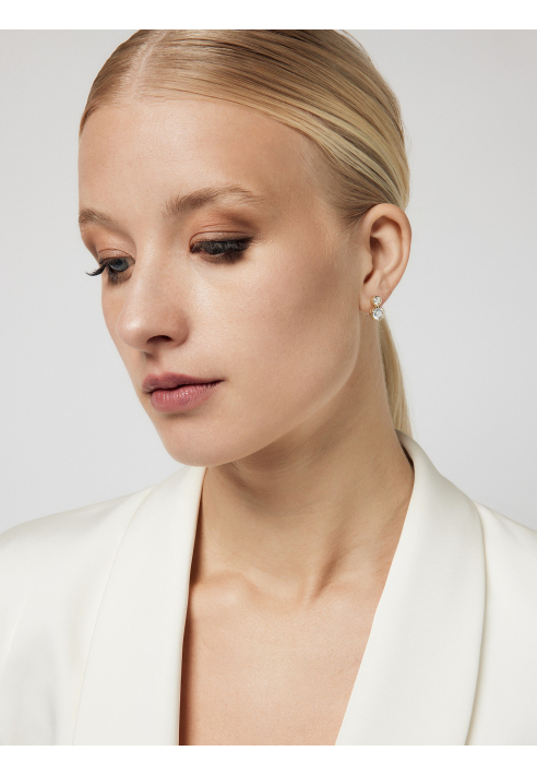 Poirier JE-76135-Gold - Orecchini con Cristalli Dorato ()