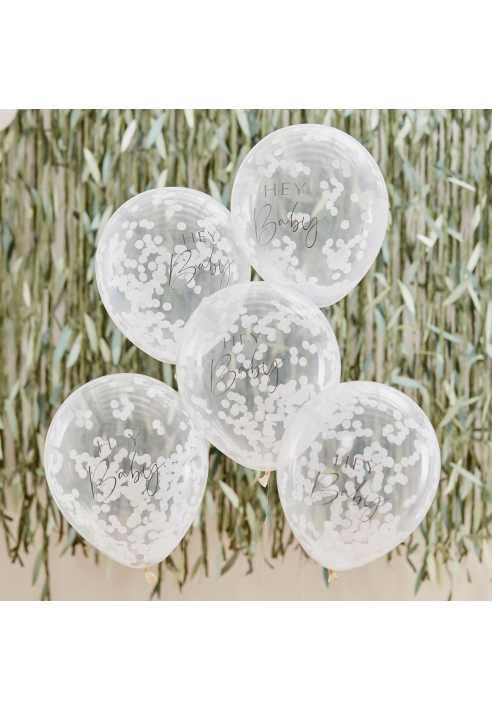 Ginger Ray BAB-125 Botanical Baby | Globo di Confetti 