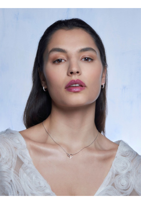 Poirier JS-001 Set Gioielli Sposa Élodie Argento ()