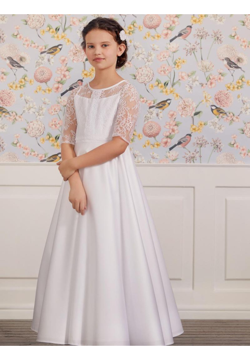 LILLY 08-1106-WH Abito da Comunione