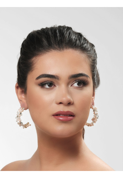 Poirier NC-1350 Orecchini Avorio/Argento ()