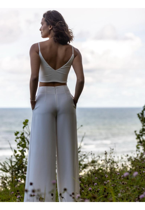 Novias Esmeralda Top Avorio