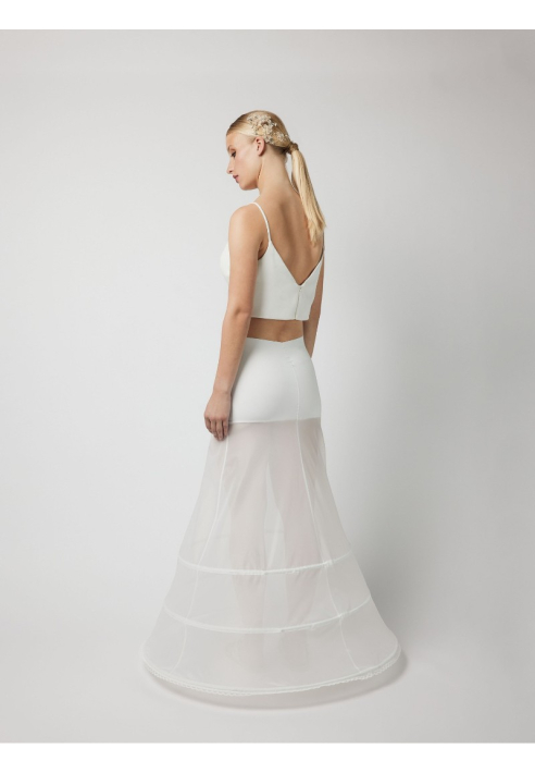 Poirier PC3-270J Sottogonna A-Line Basico 270 cm Avorio