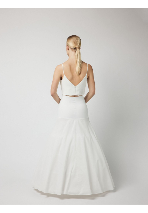 Poirier PC45-270J Sottogonna A-Line 270 cm Avorio