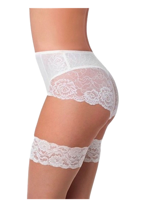 Poirier MP-53 Ivory -Slip di Controllo Vita Bassa Avorio ()