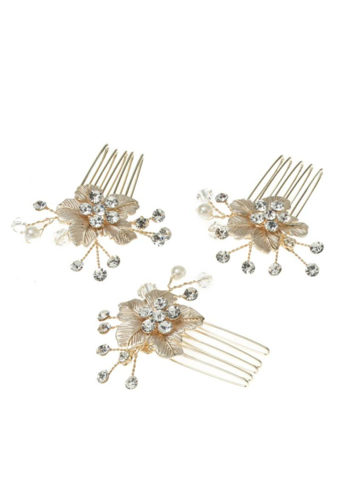 Poirier BB-420 Pettine per Capelli in Oro