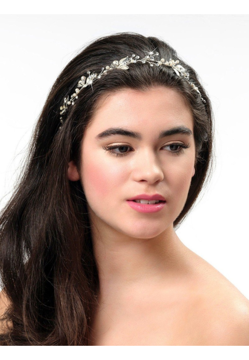 Poirier BB-8578 Silver- Accessorio di Capelli Argento ()