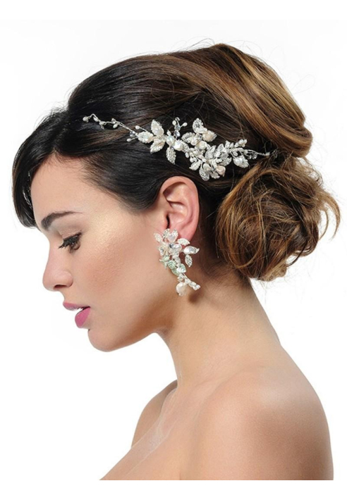 Poirier BB-8580 Silver- Accessorio per Capelli Argento ()