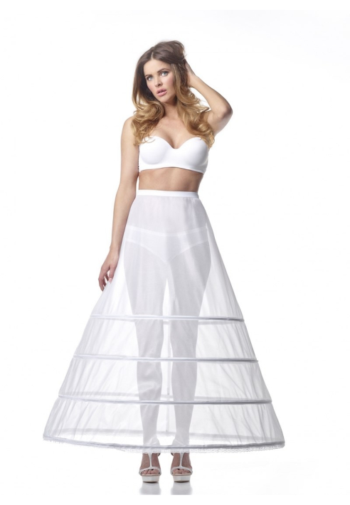 Poirier 4-335E Sottogonna da abito con 4 cerchi ()