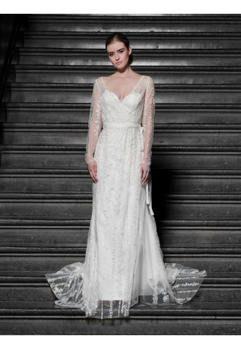 Poirier T-117 Kimono Abito Pizzo ()