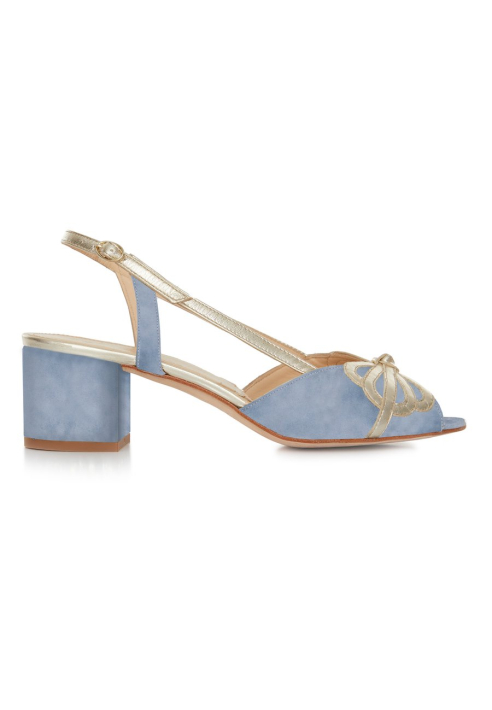 Rachel Simpson Scarpe da sposa Kitty Blue ()