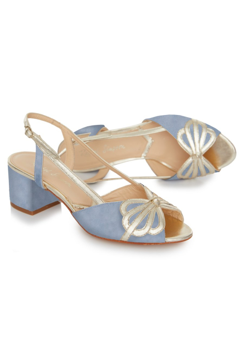 Rachel Simpson Scarpe da sposa Kitty Blue