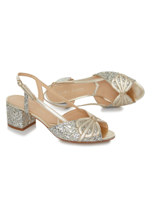 Rachel Simpson Scarpe da sposa Kitty Glitter