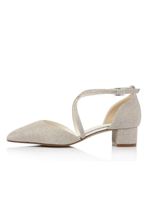 Rainbow Club Maike Scarpe da Sposa – Champagne Metallizzato ()