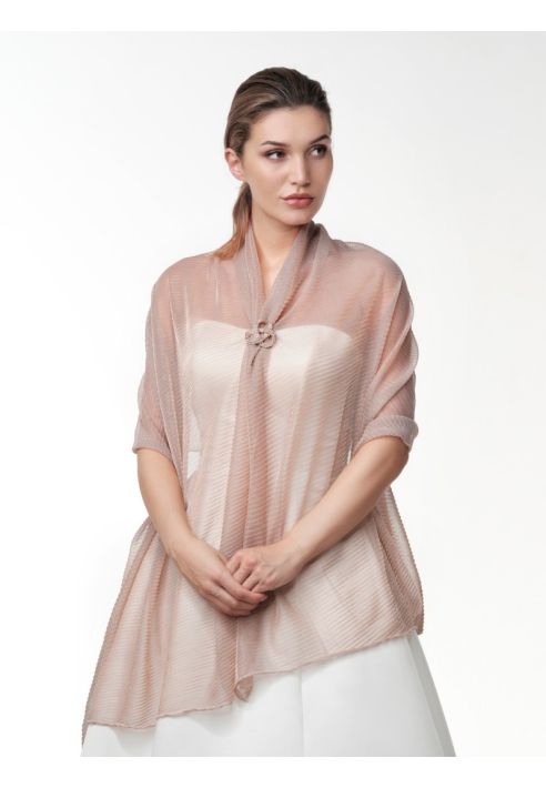 Poirier S143 Rose - Sciarpa Rosa ()