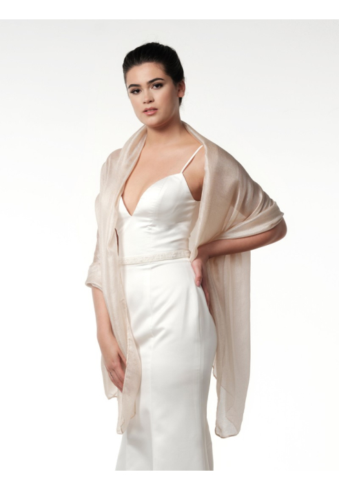 Poirier S144 Stole Champagne ()