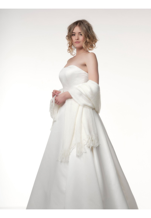 Poirier S174 Stola da Sposa Avorio