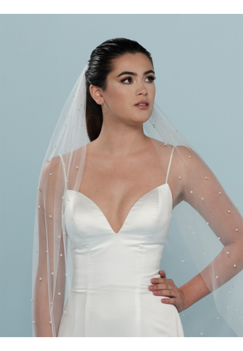 Poirier S19-120-1-Velo morbido Avorio ()