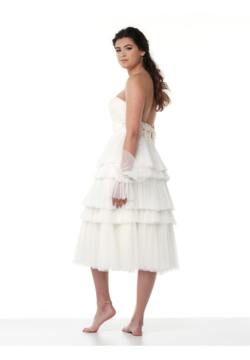 **Poirier S320-150 Ivory -Gonna Avorio