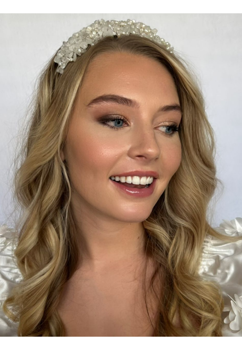 Sally Jane Bridal Selena Tiara Plateado ()