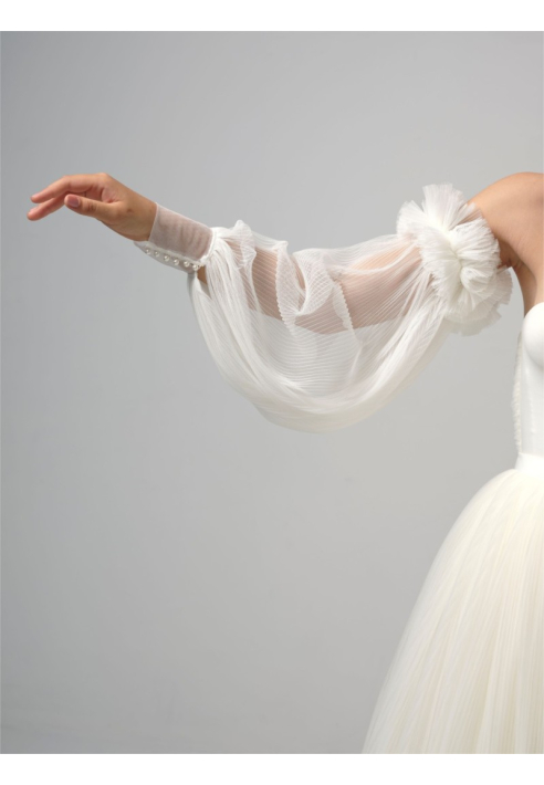 Poirier SL-001 Maniche Plissé