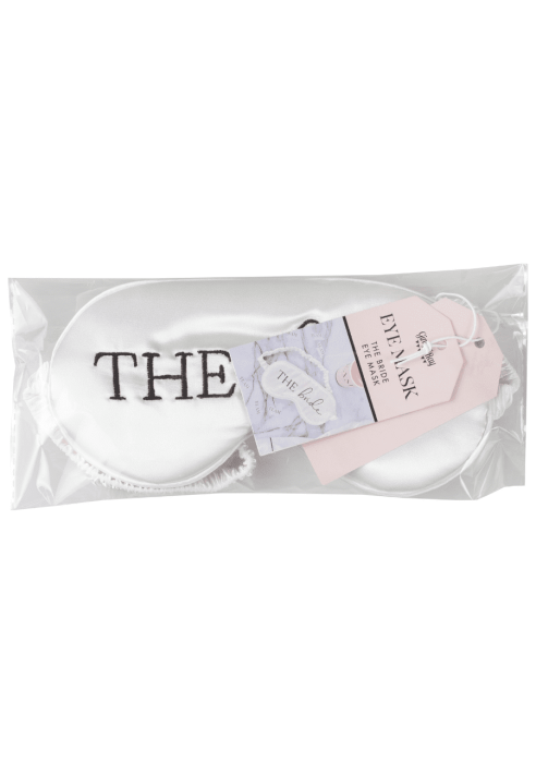 Ginger Ray TH-129 Maschera da Sonno Bianca