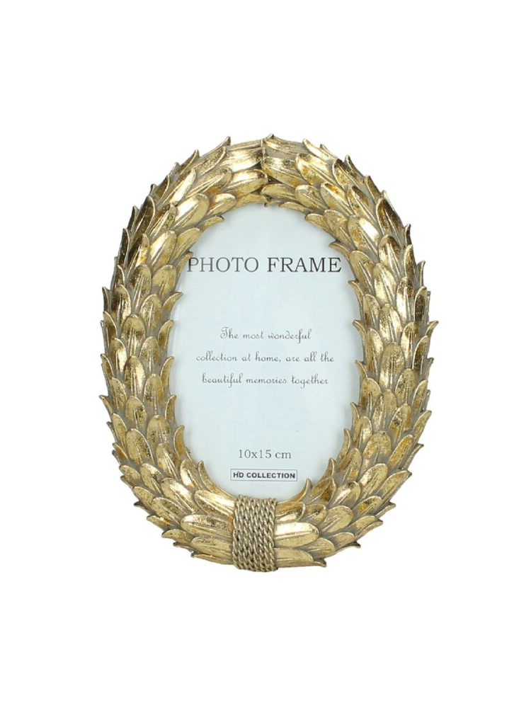 Kersten - Cornice dorata - ovale - 10x15cm main product photo