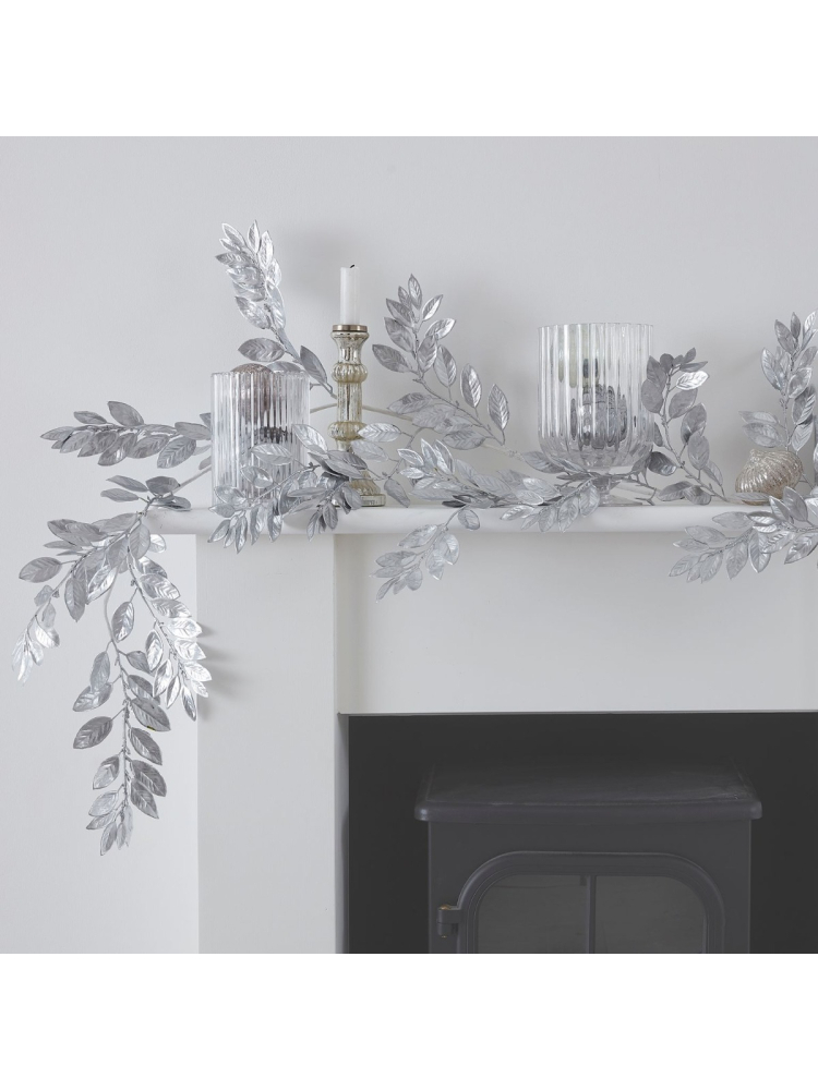 Ginger Ray SIL-418 Silver Glitter Decoratietak Zilver main product photo