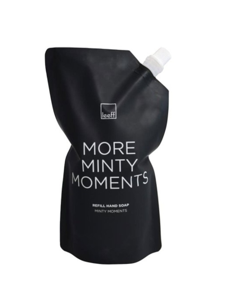 Leeff 18339 Ricarica Sapone Mani Minty Moments - More minty moments Black main product photo