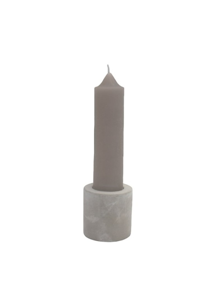 Leeff 18723 Big Candles Giftset Brian Taupe main product photo