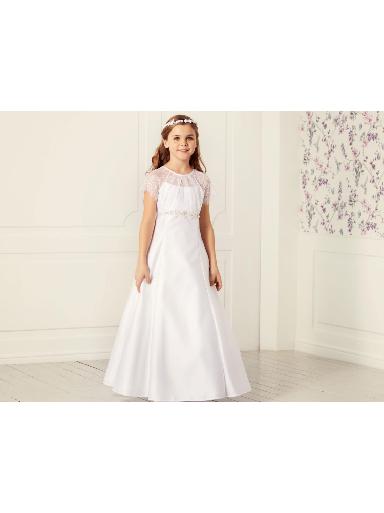 LILLY 08-1077-WH Abito da Comunione main product photo