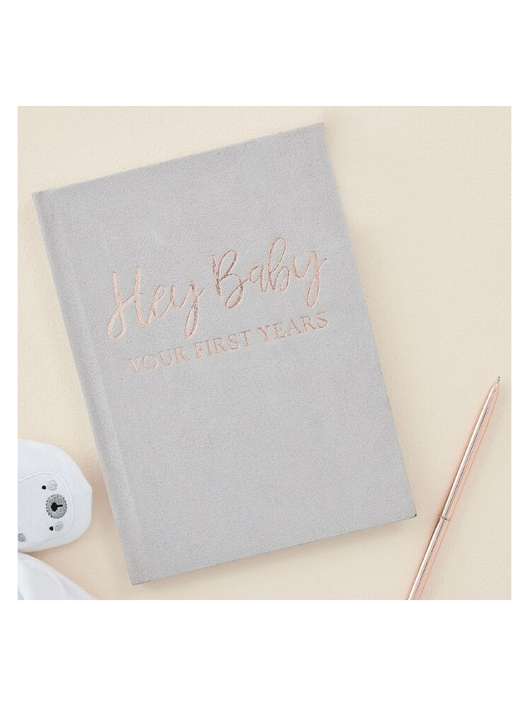 Ginger Ray BL-124 Floral - Diario Baby Shower main product photo