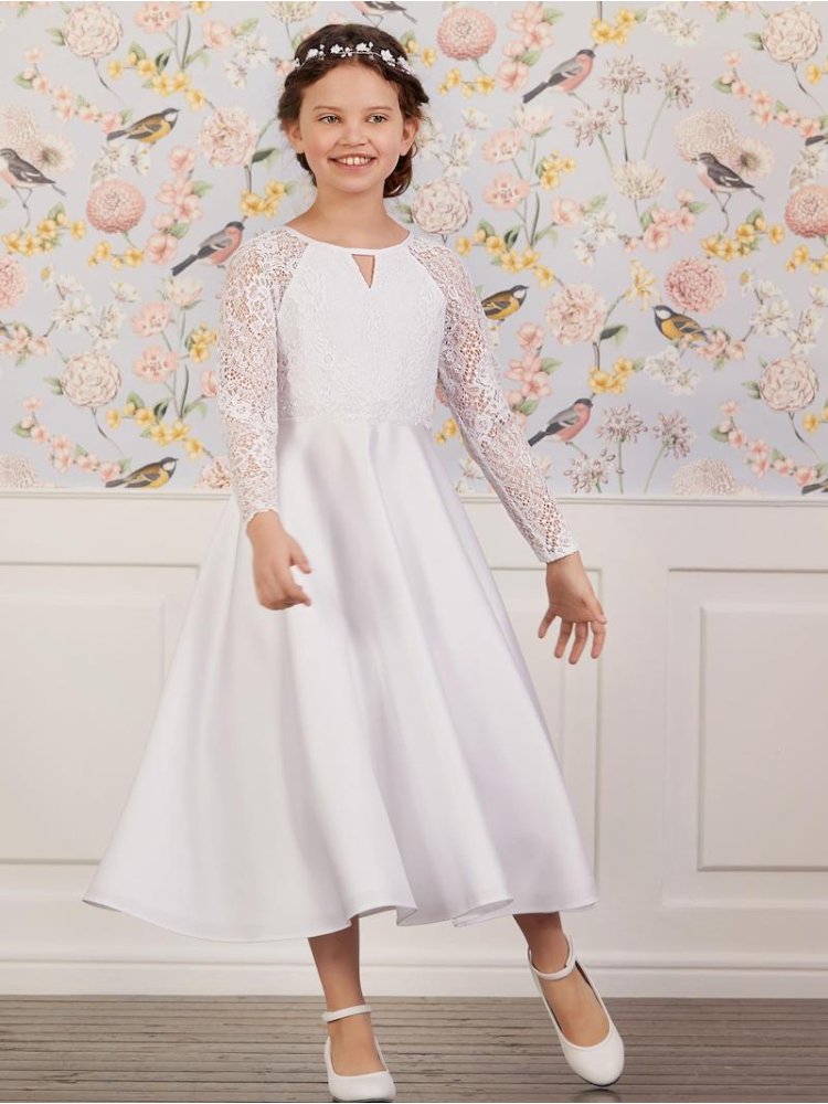 LILLY 08-1109-WH Vestito da Comunione main product photo