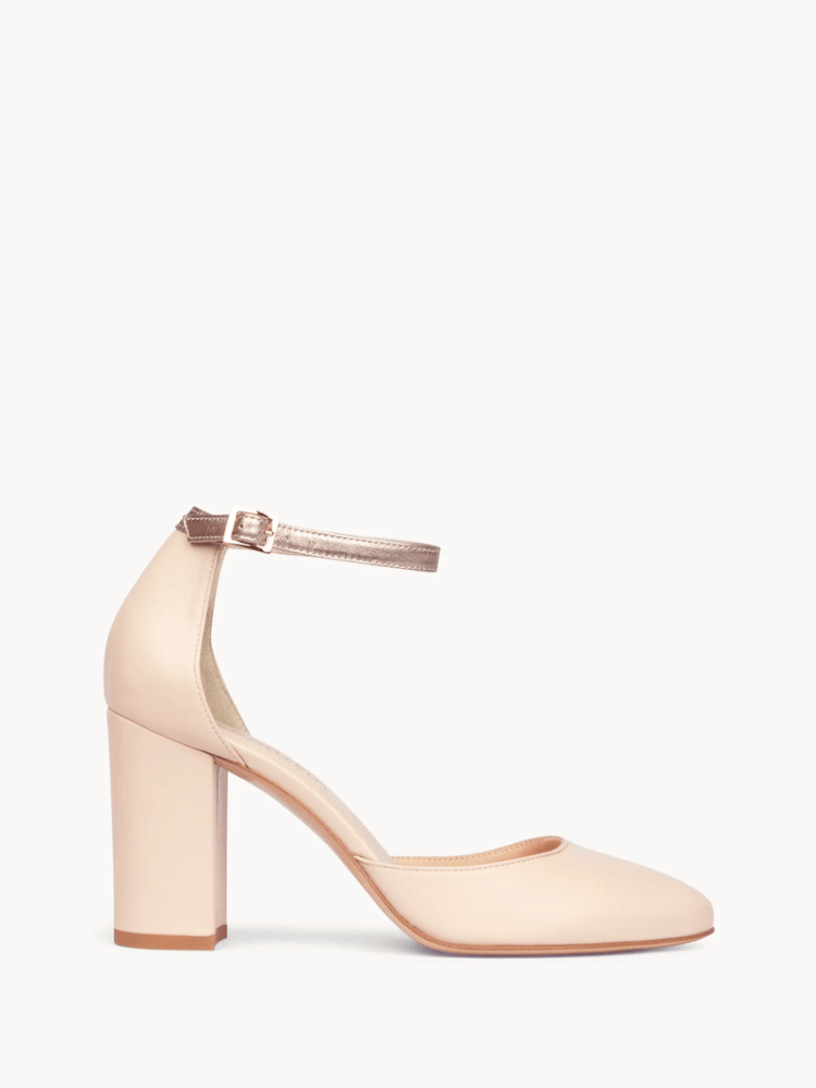 Content Amber Scarpe da Sposa Blush Shiny Rosa main product photo