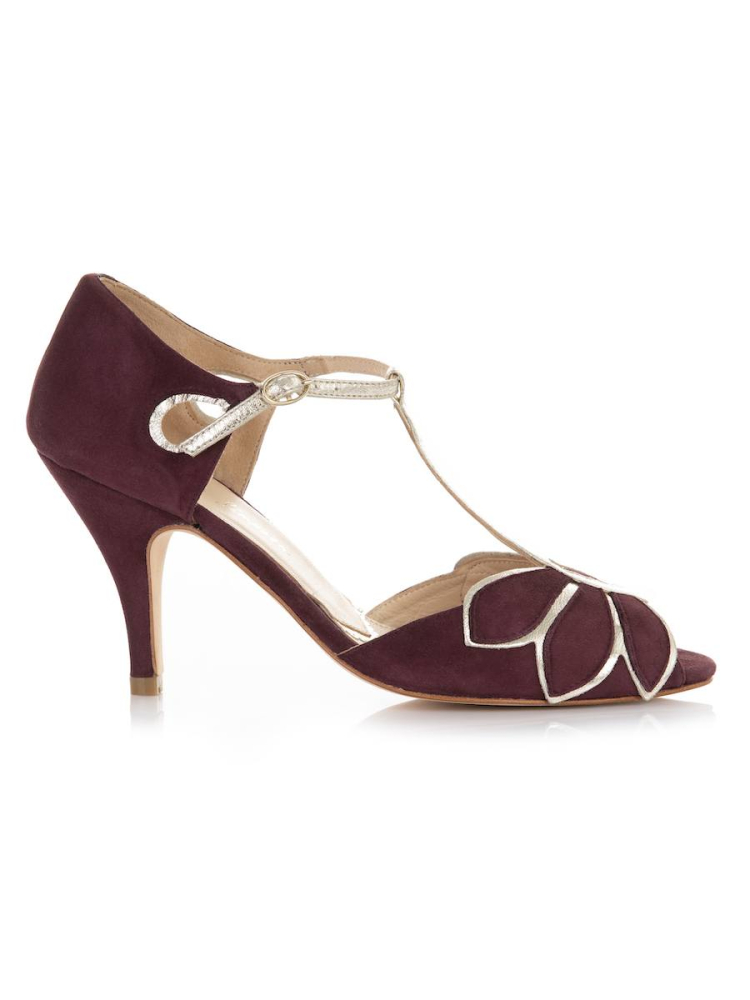 Rachel Simpson Scarpe da sposa Mimosa Rosso main product photo