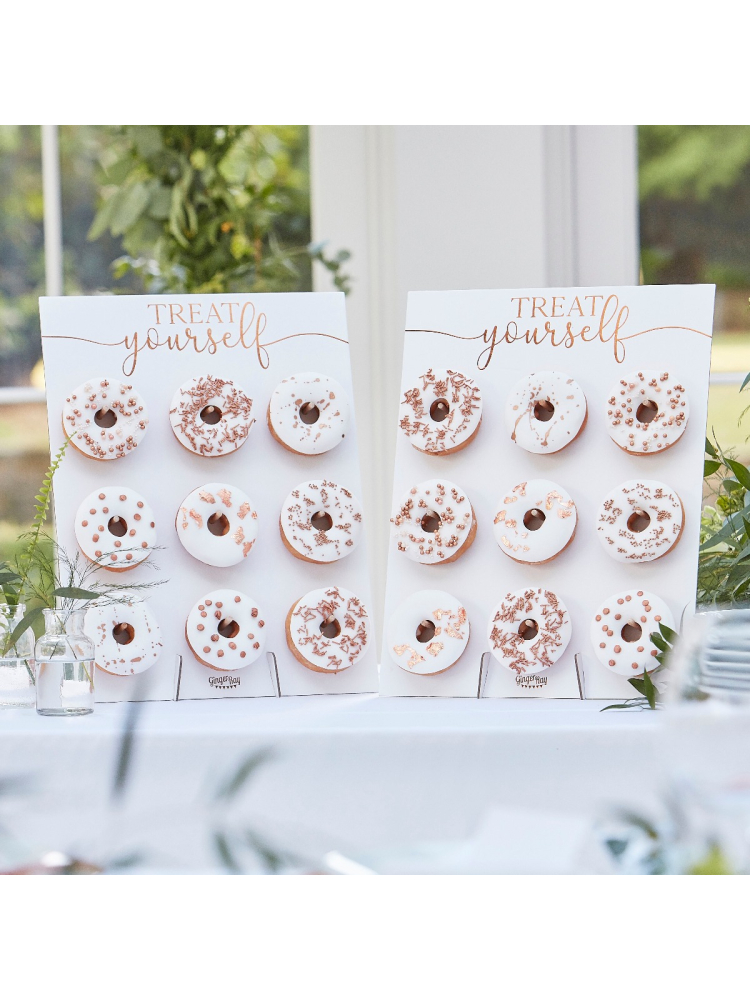 Ginger Ray BR-352 Botanical Wedding Donut Walls main product photo
