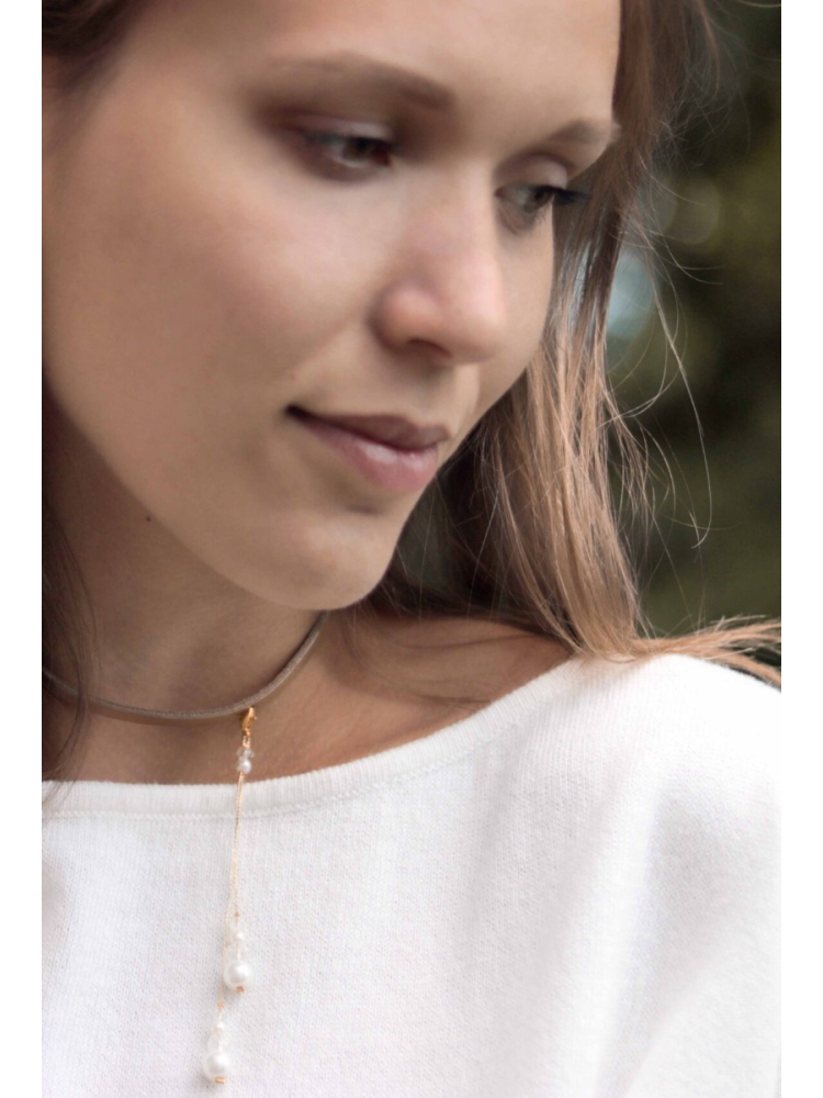 Forever & Eva K101 Collana di Pelle main product photo