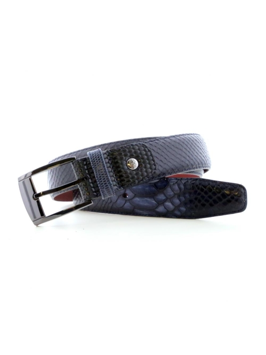 Floris van Bommel 75188/12 Blu | Cinturino da uomo main product photo