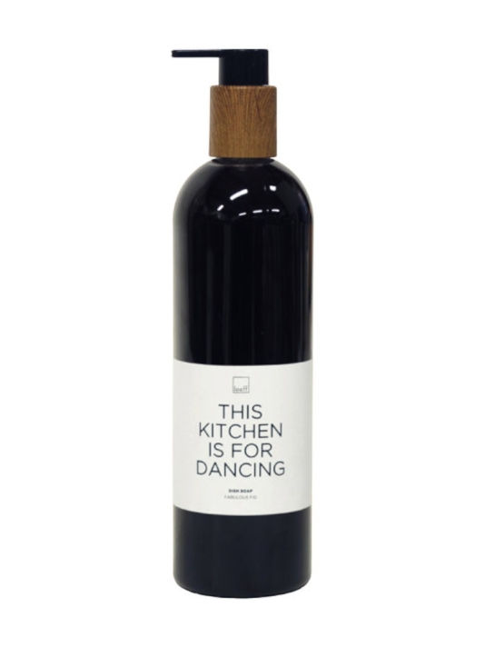 Leeff 18155 Detergente piatti Fabulous Fig — This Kitchen Is For Dancing (Nero) main product photo