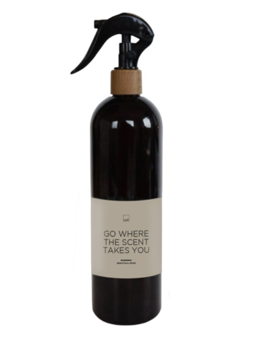 Leeff 18595 Roomspray Sensational Spices - Go where the scent takes you Nero main product photo