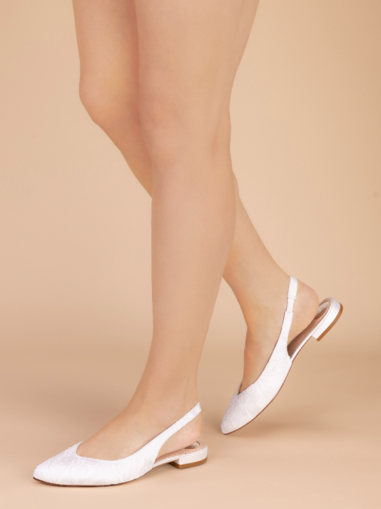 The Perfect Bridal Company Stevie Flock Scarpe da Sposa main product photo