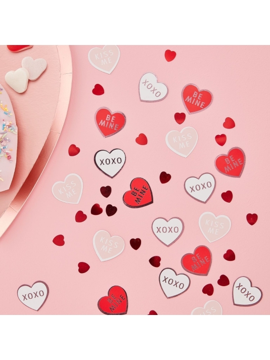 Ginger Ray VA-901 Be My Valentine - Confetti Cuori main product photo
