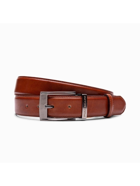 Paulo Bellini Fasano Cintura Sposo Pelle Cognac main product photo
