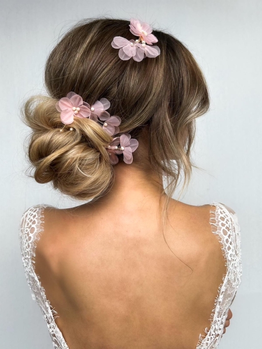 Sally Jane Bridal Rose Horquilla Dorato main product photo